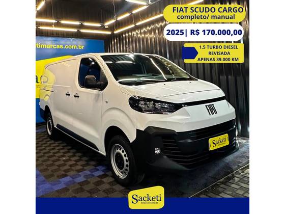 FIAT SCUDO 1.5 BLUEHDI DIESEL CARGO MANUAL