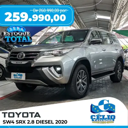 TOYOTA HILUX SW4 2.8 SRX 4X4 7 LUGARES 16V TURBO INTERCOOLER DIESEL 4P AUTOMÁTICO TOYOTA HILUX SW4 2.8 SRX 4X4 7 LUGARES 16V TURBO INTERCOOLER DIESEL 4P AUTOMÁTICO