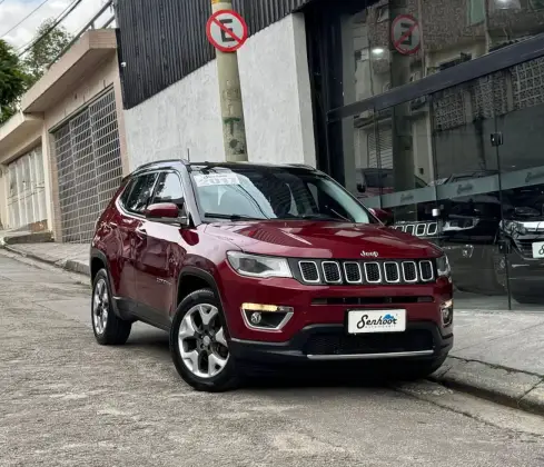 JEEP COMPASS 2.0 16V FLEX LIMITED AUTOMÁTICO JEEP COMPASS 2.0 16V FLEX LIMITED AUTOMÁTICO