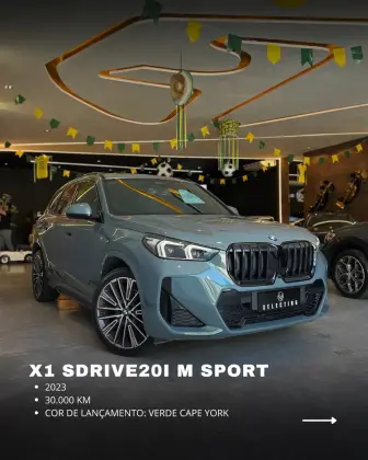 BMW X1 2.0 16V TURBO GASOLINA SDRIVE20I M SPORT STEPTRONIC BMW X1 2.0 16V TURBO GASOLINA SDRIVE20I M SPORT STEPTRONIC