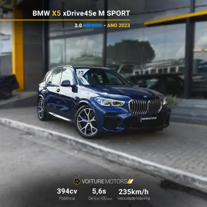 BMW X5 3.0 I6 TURBO HÍBRIDO XDRIVE45E M SPORT AUTOMÁTICO BMW X5 3.0 I6 TURBO HÍBRIDO XDRIVE45E M SPORT AUTOMÁTICO