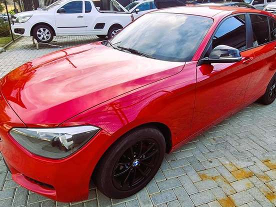 BMW-116i-1.6 16V TURBO GASOLINA 4P AUTOMÁTICO BMW-116i-2014