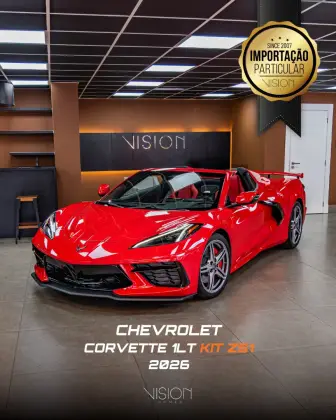 CHEVROLET CORVETTE 6.2 V8 LT1 GASOLINA STINGRAY CONVERSIVEL AUTOMÁTICO CHEVROLET CORVETTE 6.2 V8 LT1 GASOLINA STINGRAY CONVERSIVEL AUTOMÁTICO