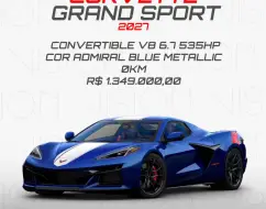 CHEVROLET CORVETTE 6.2 V8 LT3 GASOLINA STINGRAY CONVERSIVEL AUTOMÁTICO CHEVROLET CORVETTE 6.2 V8 LT3 GASOLINA STINGRAY CONVERSIVEL AUTOMÁTICO