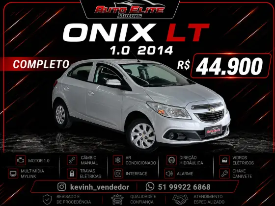 CHEVROLET ONIX 1.0 MPFI LT 8V FLEX 4P MANUAL CHEVROLET ONIX 1.0 MPFI LT 8V FLEX 4P MANUAL