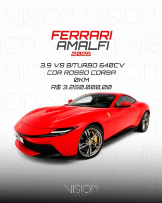 FERRARI AMALFI 3.9 V8 TURBO GASOLINA F1-DCT FERRARI AMALFI 3.9 V8 TURBO GASOLINA F1-DCT