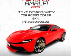 FERRARI AMALFI 3.9 V8 TURBO GASOLINA F1-DCT FERRARI AMALFI 3.9 V8 TURBO GASOLINA F1-DCT