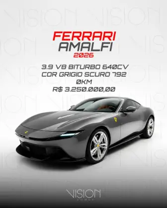 FERRARI AMALFI 3.9 V8 TURBO GASOLINA F1-DCT FERRARI AMALFI 3.9 V8 TURBO GASOLINA F1-DCT