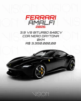 FERRARI AMALFI 3.9 V8 TURBO GASOLINA F1-DCT FERRARI AMALFI 3.9 V8 TURBO GASOLINA F1-DCT