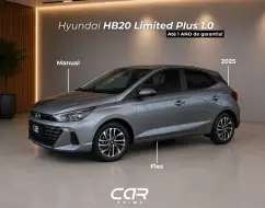 HYUNDAI HB20 1.0 12V FLEX LIMITED PLUS MANUAL HYUNDAI HB20 1.0 12V FLEX LIMITED PLUS MANUAL