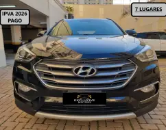 HYUNDAI SANTA FÉ 3.3 MPFI 4X4 7 LUGARES V6 270CV GASOLINA 4P AUTOMÁTICO HYUNDAI SANTA FÉ 3.3 MPFI 4X4 7 LUGARES V6 270CV GASOLINA 4P AUTOMÁTICO