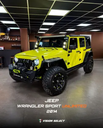 JEEP WRANGLER 3.6 UNLIMITED SPORT 4X4 V6 GASOLINA 4P AUTOMÁTICO JEEP WRANGLER 3.6 UNLIMITED SPORT 4X4 V6 GASOLINA 4P AUTOMÁTICO
