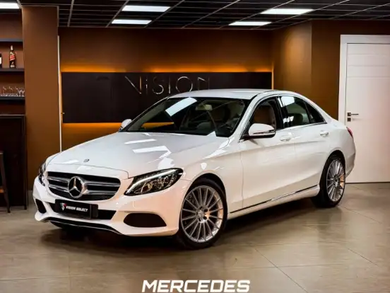 MERCEDES-BENZ-C 180-1.6 CGI EXCLUSIVE 16V TURBO GASOLINA 4P AUTOMÁTICO MERCEDES-BENZ-C 180-2017