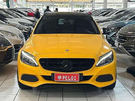 MERCEDES-BENZ-C 180-1.6 CGI AVANTGARDE 16V TURBO GASOLINA 4P AUTOMÁTICO MERCEDES-BENZ-C 180-2014