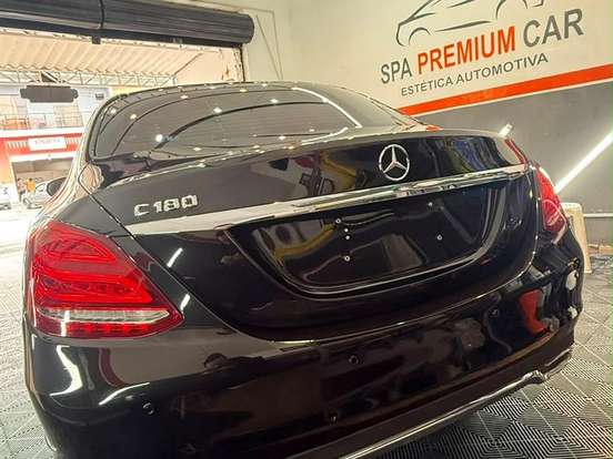 MERCEDES-BENZ-C 180-1.6 CGI AVANTGARDE 16V TURBO GASOLINA 4P AUTOMÁTICO MERCEDES-BENZ-C 180-2015