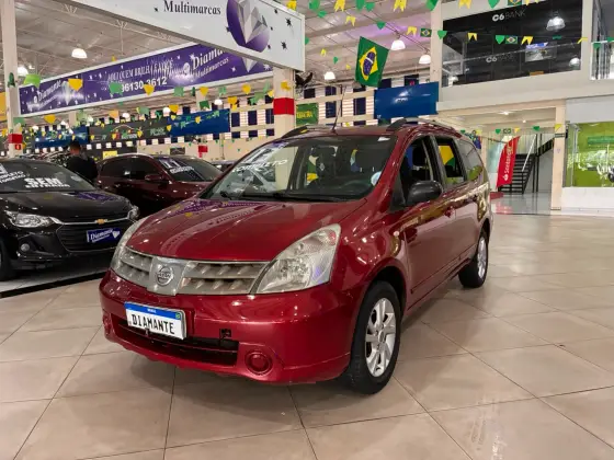NISSAN GRAND LIVINA 1.8 S 16V FLEX 4P MANUAL NISSAN GRAND LIVINA 1.8 S 16V FLEX 4P MANUAL