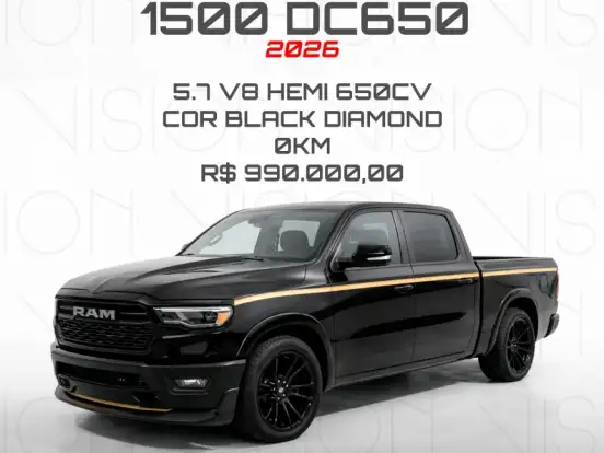 RAM-1500-3.0 HURRICANE 6 BITURBO GASOLINA RHO CD 4X4 AUTOMÁTICO RAM-1500-2026