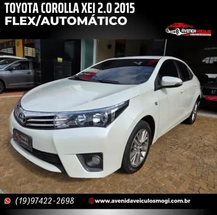 TOYOTA COROLLA 2.0 XEI 16V FLEX 4P AUTOMÁTICO TOYOTA COROLLA 2.0 XEI 16V FLEX 4P AUTOMÁTICO