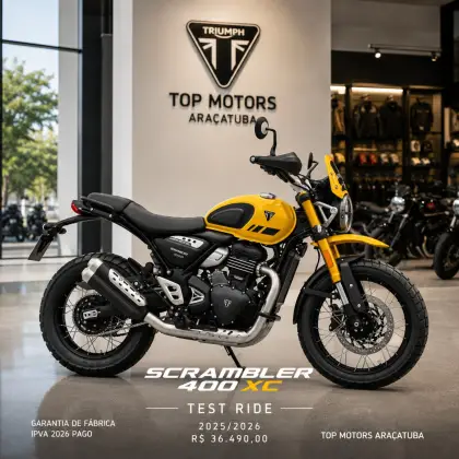 TRIUMPH SCRAMBLER 400 XC 