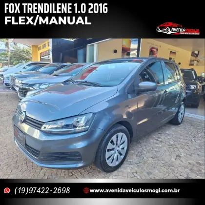 VOLKSWAGEN FOX 1.0 MPI TRENDLINE 12V FLEX 4P MANUAL VOLKSWAGEN FOX 1.0 MPI TRENDLINE 12V FLEX 4P MANUAL