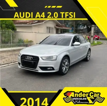 AUDI A4 2.0 TFSI ATTRACTION 180CV GASOLINA 4P MULTITRONIC AUDI A4 2.0 TFSI ATTRACTION 180CV GASOLINA 4P MULTITRONIC