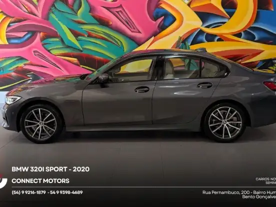 BMW-320i-2.0 16V TURBO GASOLINA SPORT AUTOMÁTICO BMW-320i-2019