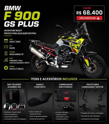 BMW F 900 GS PLUS 