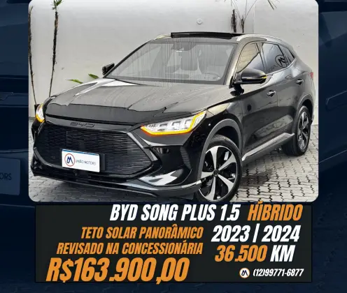 BYD SONG PLUS 1.5 DM-I HÍBRIDO AUTOMÁTICO BYD SONG PLUS 1.5 DM-I HÍBRIDO AUTOMÁTICO