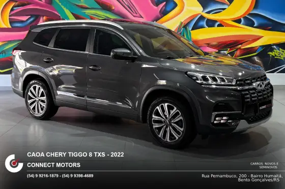 CAOA CHERY TIGGO 8 1.6 TGDI GASOLINA TXS DCT CAOA CHERY TIGGO 8 1.6 TGDI GASOLINA TXS DCT