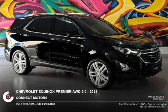 CHEVROLET EQUINOX 2.0 16V TURBO GASOLINA PREMIER AWD AUTOMÁTICO CHEVROLET EQUINOX 2.0 16V TURBO GASOLINA PREMIER AWD AUTOMÁTICO