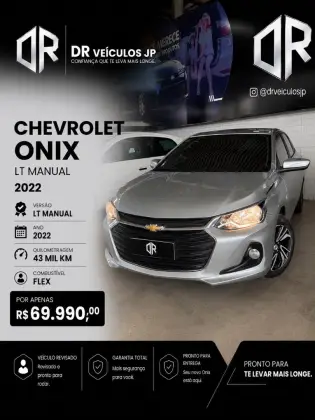 CHEVROLET ONIX 1.0 FLEX LT MANUAL CHEVROLET ONIX 1.0 FLEX LT MANUAL