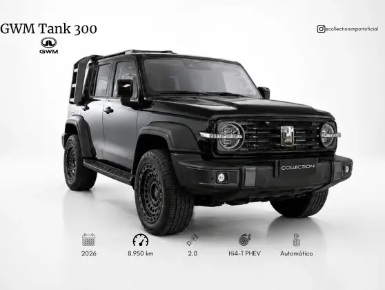 GWM TANK 300 2.0 HI4-T PHEV 4X4 9HAT GWM TANK 300 2.0 HI4-T PHEV 4X4 9HAT