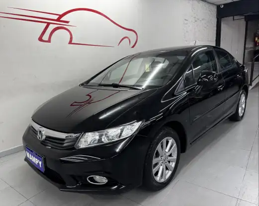 HONDA-CIVIC-1.8 LXS 16V FLEX 4P AUTOMÁTICO HONDA-CIVIC-2014