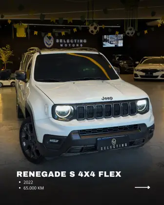 JEEP RENEGADE 1.3 T270 TURBO FLEX S 4X4 AT9 JEEP RENEGADE 1.3 T270 TURBO FLEX S 4X4 AT9
