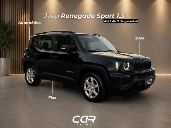 JEEP RENEGADE 1.3 T270 TURBO FLEX SPORT AT6 JEEP RENEGADE 1.3 T270 TURBO FLEX SPORT AT6
