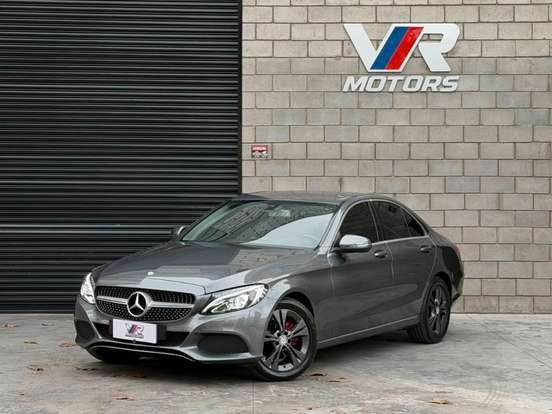 MERCEDES-BENZ-C 180-1.6 CGI AVANTGARDE 16V TURBO GASOLINA 4P AUTOMÁTICO MERCEDES-BENZ-C 180-2017