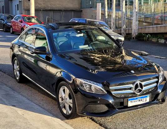 MERCEDES-BENZ-C 180-1.6 CGI 16V TURBO FLEX 4P AUTOMÁTICO MERCEDES-BENZ-C 180-2016
