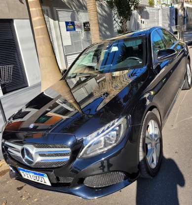 MERCEDES-BENZ-C 180-1.6 CGI 16V TURBO FLEX 4P AUTOMÁTICO MERCEDES-BENZ-C 180-2016