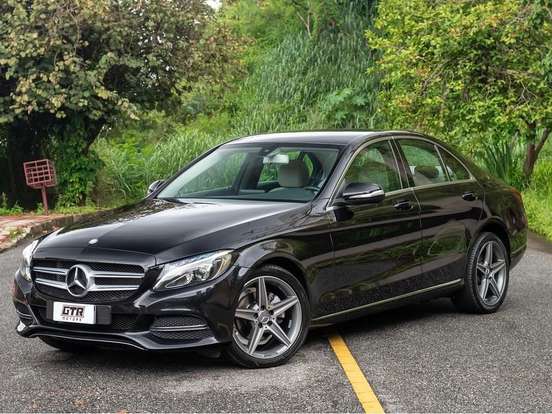 MERCEDES-BENZ-C 180-1.6 CGI AVANTGARDE 16V TURBO GASOLINA 4P AUTOMÁTICO MERCEDES-BENZ-C 180-2015
