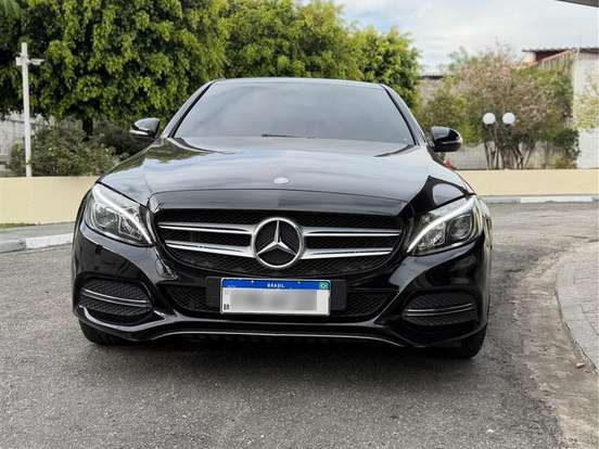 MERCEDES-BENZ-C 180-1.6 CGI AVANTGARDE 16V TURBO GASOLINA 4P AUTOMÁTICO MERCEDES-BENZ-C 180-2015