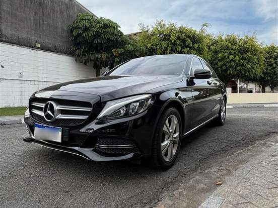 MERCEDES-BENZ-C 180-1.6 CGI AVANTGARDE 16V TURBO GASOLINA 4P AUTOMÁTICO MERCEDES-BENZ-C 180-2015
