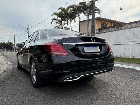 MERCEDES-BENZ-C 180-1.6 CGI AVANTGARDE 16V TURBO GASOLINA 4P AUTOMÁTICO MERCEDES-BENZ-C 180-2015