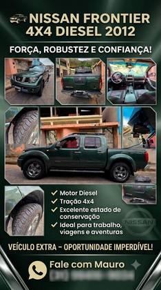 NISSAN FRONTIER 2.5 LE ATTACK 4X4 CD TURBO ELETRONIC DIESEL 4P AUTOMÁTICO