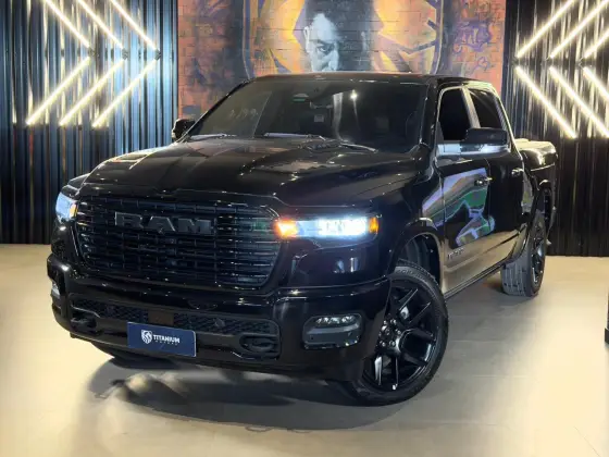 RAM 1500 3.0 HURRICANE 6 BITURBO GASOLINA LARAMIE NIGHT EDITION CD 4X4 AUTOMÁTICO RAM 1500 3.0 HURRICANE 6 BITURBO GASOLINA LARAMIE NIGHT EDITION CD 4X4 AUTOMÁTICO