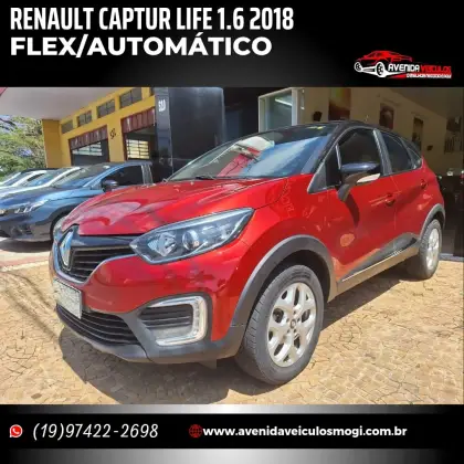 RENAULT CAPTUR 1.6 16V SCE FLEX LIFE X-TRONIC RENAULT CAPTUR 1.6 16V SCE FLEX LIFE X-TRONIC