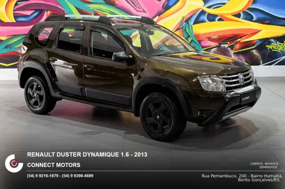 RENAULT DUSTER 1.6 DYNAMIQUE 4X2 16V FLEX 4P MANUAL RENAULT DUSTER 1.6 DYNAMIQUE 4X2 16V FLEX 4P MANUAL