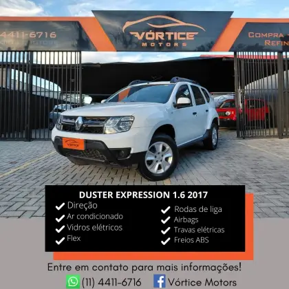 RENAULT DUSTER 1.6 EXPRESSION 4X2 16V FLEX 4P MANUAL RENAULT DUSTER 1.6 EXPRESSION 4X2 16V FLEX 4P MANUAL