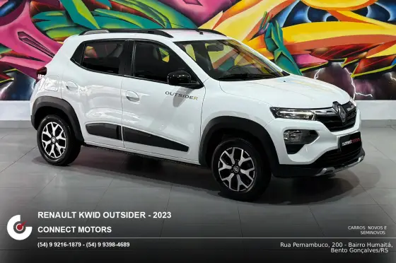 RENAULT KWID 1.0 12V SCE FLEX OUTSIDER MANUAL