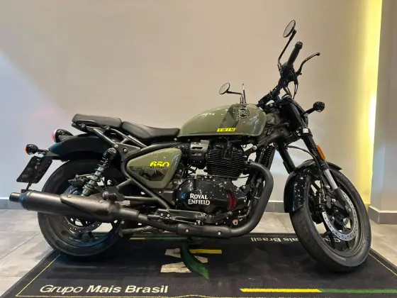 ROYAL ENFIELD SHOTGUN 650 DRILL GREEN ROYAL ENFIELD SHOTGUN 650 DRILL GREEN