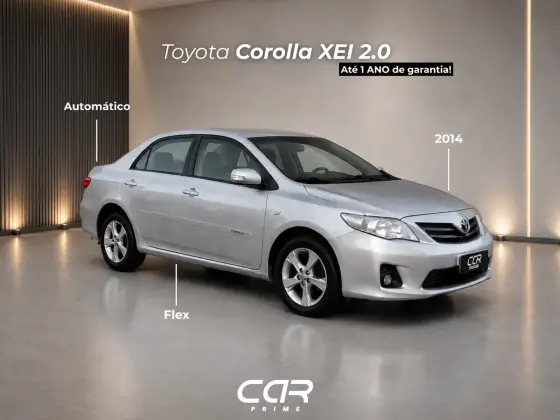 TOYOTA COROLLA 2.0 XEI 16V FLEX 4P AUTOMÁTICO TOYOTA COROLLA 2.0 XEI 16V FLEX 4P AUTOMÁTICO
